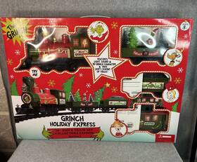5586730 Ruz Grinch Holiday Express Train Set 36 Pieces Collector S Edition Series 1 Tested