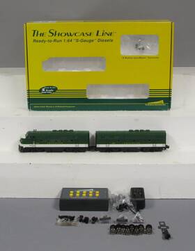00375 S-helper The Showcase Line Gauge Southern F3 Ab Diesel Locomotive Set Ln/box