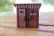 Sa-9 Plasticville Vintage Outhouse O Scale 1950 His Hers Opening Doors Brown 10
