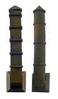 Scale Vent Building Exhaust Finished Set....2 Pack Wall Exterior