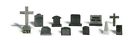 A2726 Scale Woodland Scenics - Tombstones