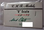 48-o-scale Sh-73 Chb Models Sled Plate Logging Industrial Lumber