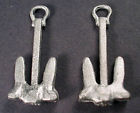 Fr1395 Ship Part Anchor On30 Pewter Railroad Model Stockless Boat Detail