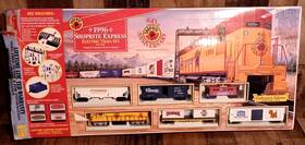 Shoprite Wakefern Food Corporation 041190262304 Vintage 1996 Express Electric Ho Scale Railroad Train Set Tested Read
