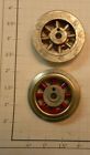 Sls-257-7 Lionel Red Spoke Plain Drive Wheel With Siderod Boss