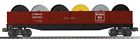 6-22560 Spool Gauge Gondola Side Train Load Wood Car Burlington -line