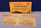 Sr-7 Champion Factory New Missouri Pacific Express Refrigerator Set Scale Champ