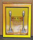 30-1078 Street Mth Silver . Set Mib Rail -27 King Lamp Die-cast 580-1
