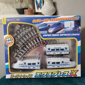 Tatsumiya 975226406966 Super Train Express Cross Toy Set Japanese Open Box Complete
