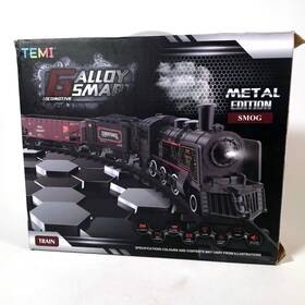 19060-6 Temi Galloy Smart Locomotive Train Set Metal Edition Smog Complete Tested