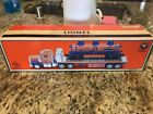 Tmt-18410 Lionel Flat Bed Toy Truck With Tank Car Load Nib