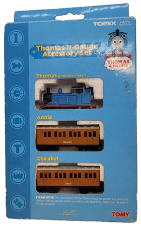 4770 Tomix N Scale Steam Locomotive Thomas Accessory Set Tested
