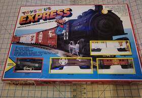 Toys R Us 077071081108 Vtg 1992 Inch Ho Scale Express Electric Train Set With Box Tested Working