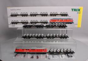 21347 Trix Ho Db Diesel Locomotive And Flat Cars With Steel Coils Ftftludmillaftft Ln