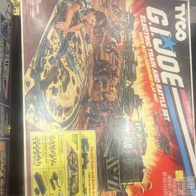 Tyco 6320 G.i. Joe Electric Train Battle Set Starter Vintage Military Ho