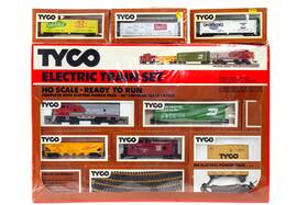 7302 Tyco Vintage No Diesel Freight Electric Train Set Ho Scale Sealed 3 Cars