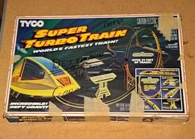 7431 Tyco 1987 Ho Super Turbo Train Set Worlds Fastest Complete Track Runs