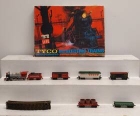 91-0-054 Tyco Ho Western And Atlantic Steam Train Set/box
