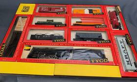 Ho5438 Tyco - Mantua 86127 Ho 1960s Mammoth Of The Rails Freight Train Set By