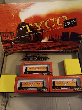 T163 Tyco T613 Inch Dizzy Brakemann Action Set 3 Cars And Engine Vintage