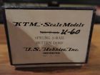 2-rail U-60 Ktm Scale Models Sprung Betten Dorf Trucks Set Of Free