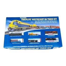 Walthers 931-844 Trainline Wayfreight Ho Train Set With Bachmann Ez Track Csx