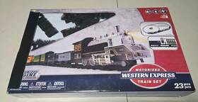 Western Express 682303197184 Motorized Train Set 23 Pieces Battery Operated Tested And Works