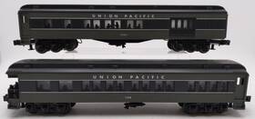 00325 Williams O Gauge Union Pacific Inch The Greyhound Passenger Cars 2 Ln