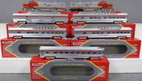 Wrlas03 Williams O Santa Fe Warbonnet Alco Aa Diesel Steamliner Passenger Set Ex