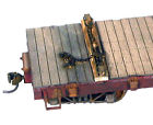 Bmt2102 Wood Car Banta Log On30 Modelworks Flat Conversion Bunk Railroad Deck