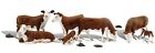 Ws-2767 Bnib Scale Holstein Scenics Cows Woodland
