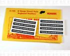 X-0100 Champ O Decals White X-0100 Champ O Decals White
