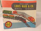 X1592 Original Color Catalog -gauge 1953 Marx