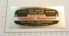 Zw-21x Lionel Namplate Decal