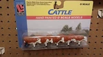 Life Like #1150 Hand Painted Cattle (free Ship) - New Package Set Of. Fixed Price $19.40.