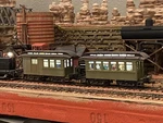 ON30 Shorty *3* Cars -1 Coach, Combine And Baggage Kit. Fixed Price $34.95.