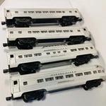 Vintage Lionel Postwar Gauge 2531 2532 2533 2534 Illuminated Silver Cars Ex!!. Fixed Price $249.99.
