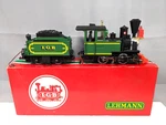 Lgb #2017 NO.6 Steam Locomotive & Tender Gauge Original Box C-8. Fixed Price $239.99.