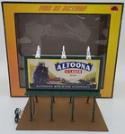 Mth 30-90481 Altoona "36 Lager" Lighted Billboard Ln/box. Fixed Price $34.19.