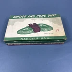 Plasticville O-O27 #BL-2 Bridge & Pond. Fixed Price $12.95.