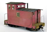 ON30 Caboose Conversion Kit, Fits Backmann 18FT Flat Car. Fixed Price $42.00.