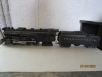 Lionel, Gauge, 646 Steam Loco W/2046W-50 Whistle Tender. Fixed Price $125.00.