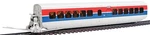 Rapido Trains 200402 Ho Amtrak Turbocoach IC-36/37 Passenger #75 Ln/box. Fixed Price $90.99.