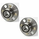 Rear Wheel Hub Bearing Assembly Fit 1997 Acura Integra (rs; Non-abs) Pair. Fixed Price $60.46.