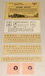 Champ Scale Decal-great Northern/gn Piggyback Trailer #CN-506. Fixed Price $8.50.