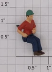 K-line K42402 Diecast Fisherman Without Pole. Fixed Price $7.00.