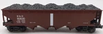 K-line K623-1095 Gauge Baltimore & Ohio Die-cast Quad Hopper Car #60230 Ex. Fixed Price $34.99.