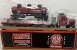 Tmt 18417 Marvel-dome MV-02 Flatbed With 3-DOME Tank Car. Fixed Price $69.99.