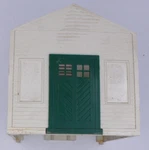 Lionel 256-7 Freight Station House With Green Door And Windows-no Roof. Fixed Price $15.00.