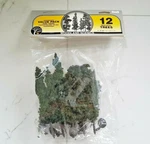 Woodland Scenics N, Ho, Or Conifer Green Pine Trees 6-8" 12 Pack # 1082 F/s. Fixed Price $14.58.